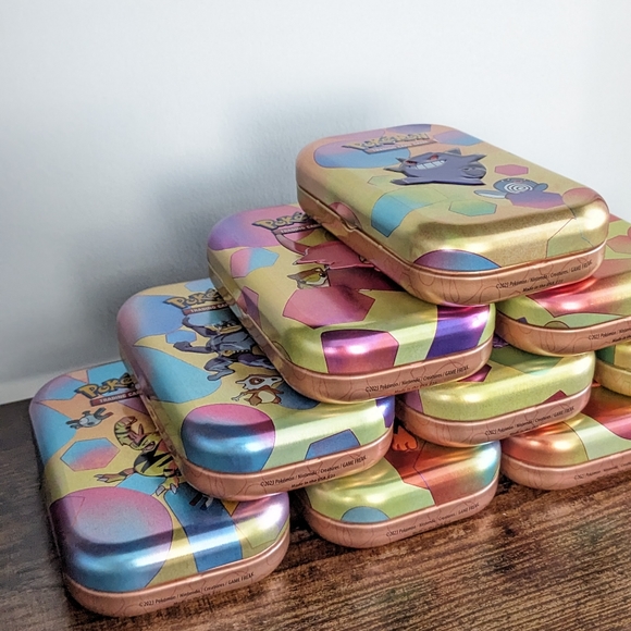*NO PACKS* Pokemon 151 Mini Tins Set - Tin, Coin, Art Card and Display Box - Picture 9 of 15